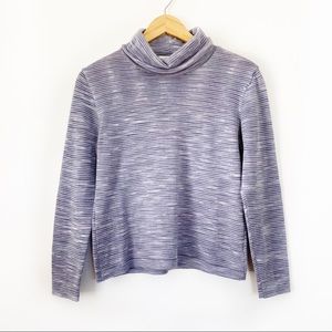 Vintage Missoni Sport 100% Wool Striped Turtleneck